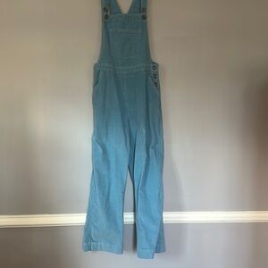 Blue Corduroy Overalls